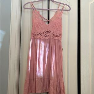 Altar'd State Rose Lace Dress